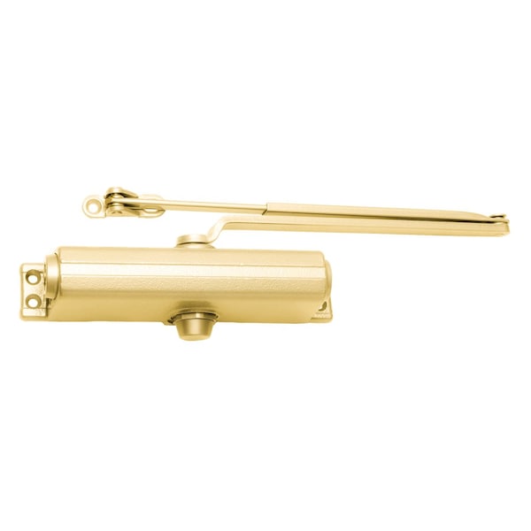 1261-Rw/PA BRASS SLIM Surface Closers